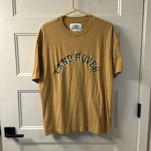 Mens Pacsun Land Rover T-Shirt, Size Large, Yellow